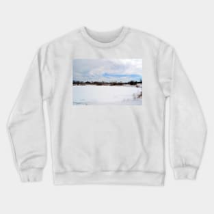 Traces of Blue Crewneck Sweatshirt